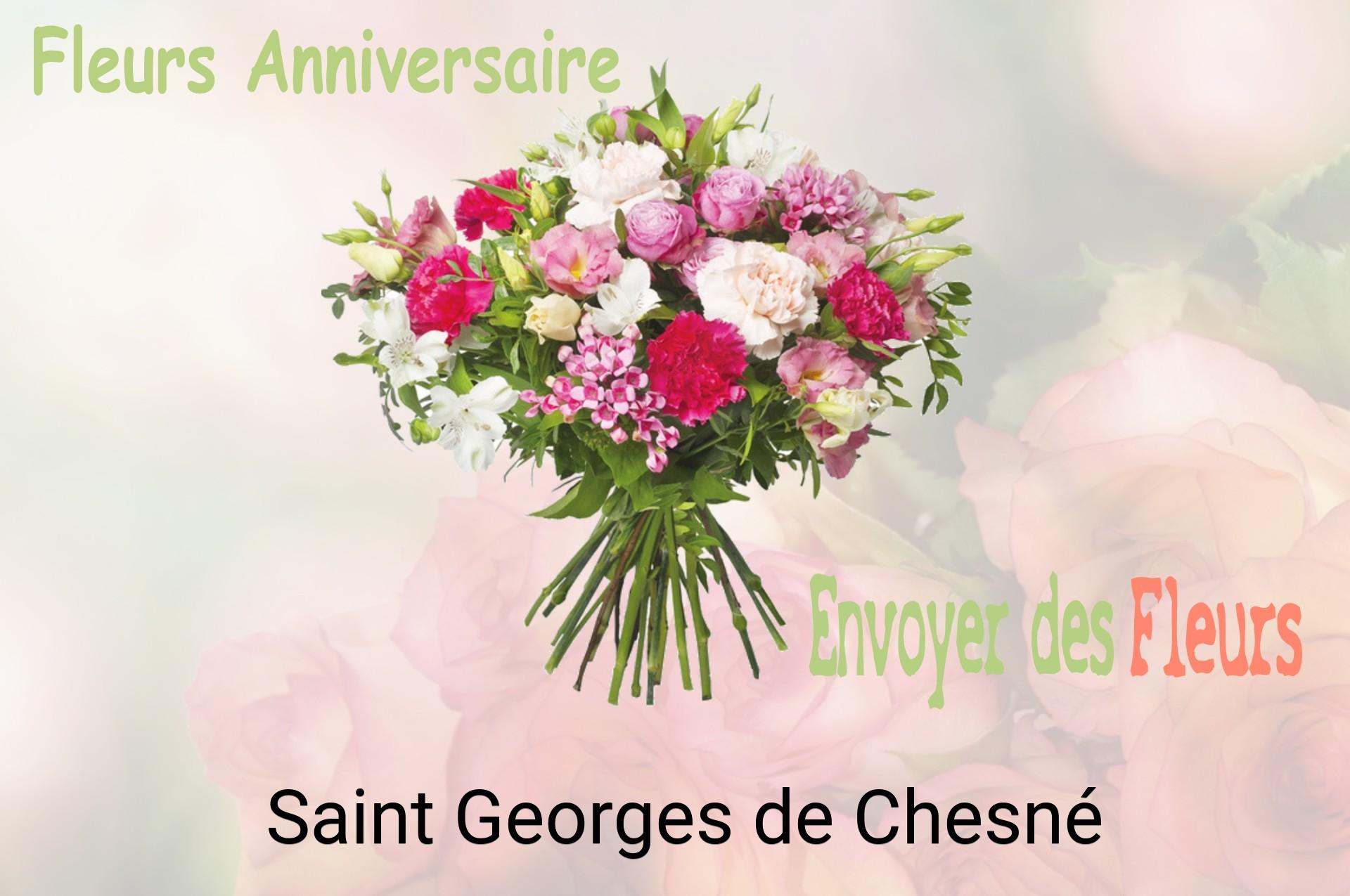 Bouquet de fleurs d’anniversaire livré à Saint-Georges-de-Chesné